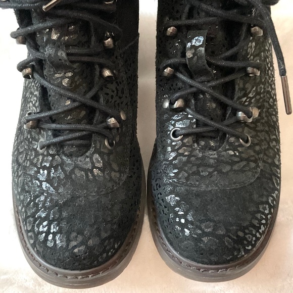 EMU AUSTRALIA Leather Wool Lined Waterproof Hiker Boots Sz 9 - Picture 6 of 16